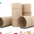 4 Manualidades Para Navidad Con Reciclaje De Rollos De Papel Higienico