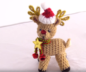 Como Hacer A Rodolfo El Reno A Crochet